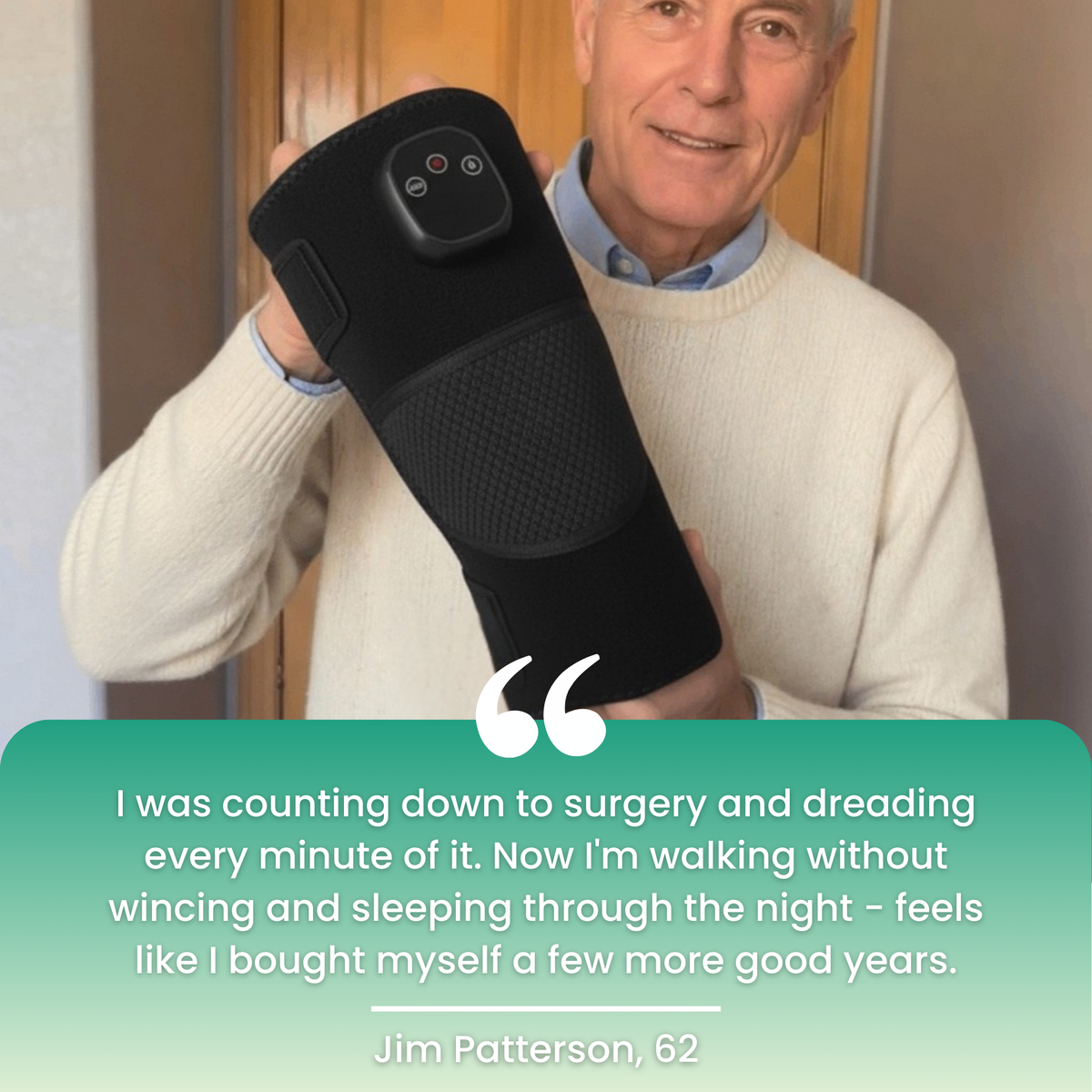 Glovyzone™ Knee ReliefWrap - Glovyzone 