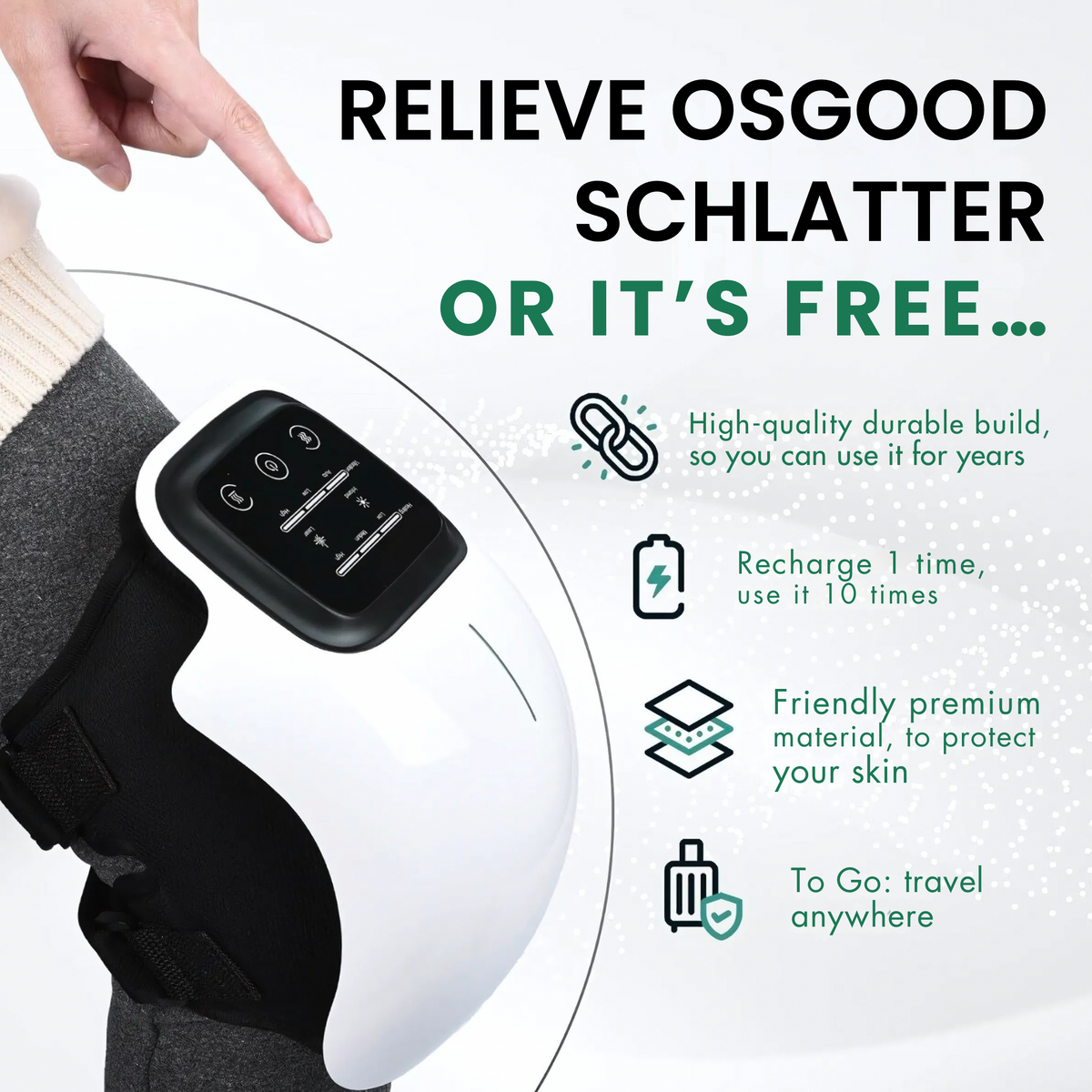 Glovyzone Knee Massager - Glovyzone 